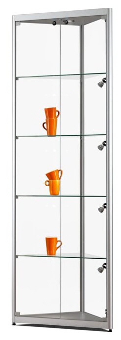 92102229 115 H 500 4x Apollo LED Glasvitrine