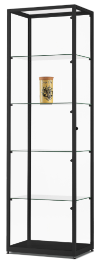 Vitrine 111 600 schwarz